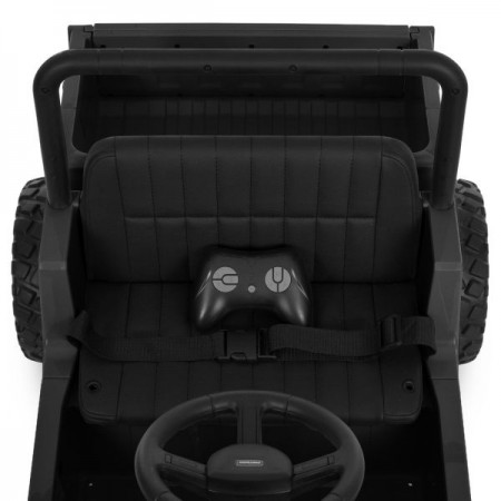 Дитячий електромобіль Джип Toyota Land Cruiser Pickup M 6308EBLR-2 чорний, 2 мотори по 35W, EVA, шкіра, Bluetooth Дитячий електромобіль Джип Toyota Land Cruiser Pickup M 6308EBLR-2 чорний, 2 мотори по 35W, EVA, шкіра, Bluetooth