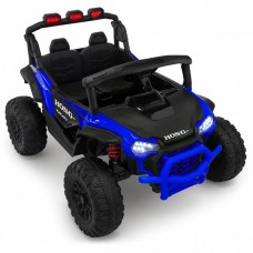 Джип M 6382EBLR-4(24V) (1шт) р/к2.4G, 2мотори45W, 2*12V7AH, MP3, USB, BLUETOOTH, TF, EVA, музика, світло, шкіра, синий