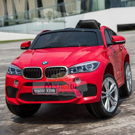 Детский электромобиль Bambi JJ 2199 BMW X6M джип красный