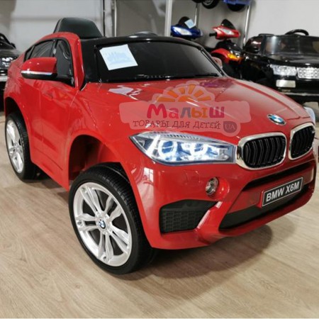 Детский электромобиль Bambi JJ 2199 BMW X6M джип красный