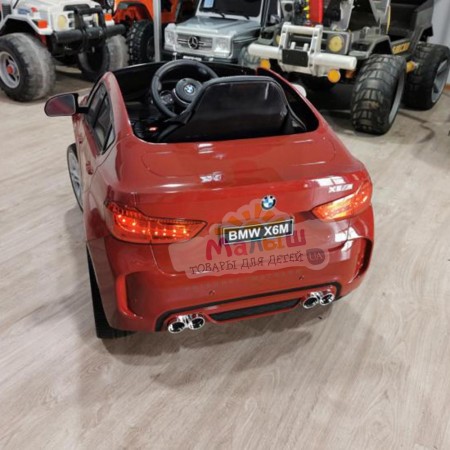 Детский электромобиль Bambi JJ 2199 BMW X6M джип красный