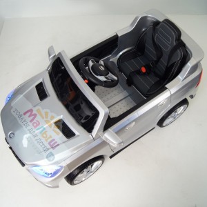 Дитячий електромобіль Джип Bambi M 3568-1 EBLRS-11 Mercedes ML 350, сріблястий