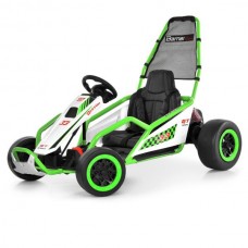 Електрокарт M 6374EL-5(24V) (1шт) 24V7AH, 2*200W, MP3, USB, BLUETOOTH, TF, EVA, музика, зелений Електрокарт M 6374EL-5(24V) (1шт) 24V7AH, 2*200W, MP3, USB, BLUETOOTH, TF, EVA, музика, зелений