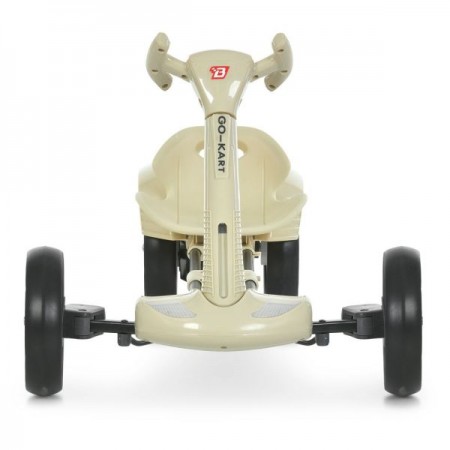 Электрокарта M 6072EBR-13 р/к2,4G, 1моторы35W, 1акум6V4AH, EVA, BLUETOOTH, музыка, свет, бежевый