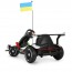 Электрокарта M 6322EBLR-1 на радиоуправлении 2,4G, 2моторы150W, 1акум24V14AH, EVA, музыка, свет, кожа, белый Электрокарта M 6322EBLR-1 на радиоуправлении 2,4G, 2моторы150W, 1акум24V14AH, EVA, музыка, свет, кожа, белый