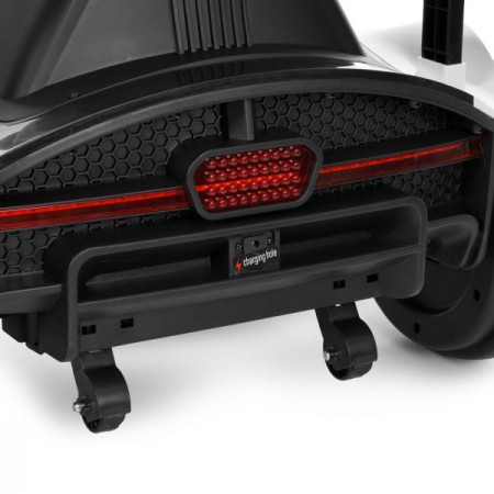 Электрокарта M 6322EBLR-1 на радиоуправлении 2,4G, 2моторы150W, 1акум24V14AH, EVA, музыка, свет, кожа, белый Электрокарта M 6322EBLR-1 на радиоуправлении 2,4G, 2моторы150W, 1акум24V14AH, EVA, музыка, свет, кожа, белый