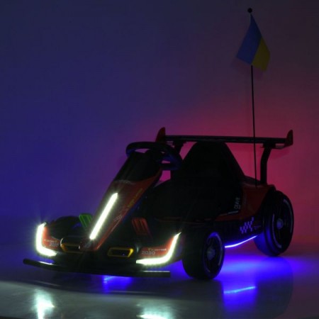 Электрокарта M 6322EBLR-3 на радиоуправлении 2,4G, 2моторы150W, 1акум24V14AH, EVA, музыка, свет, кожа, красный Электрокарта M 6322EBLR-3 на радиоуправлении 2,4G, 2моторы150W, 1акум24V14AH, EVA, музыка, свет, кожа, красный
