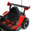 Электрокарта M 6322EBLR-3 на радиоуправлении 2,4G, 2моторы150W, 1акум24V14AH, EVA, музыка, свет, кожа, красный Электрокарта M 6322EBLR-3 на радиоуправлении 2,4G, 2моторы150W, 1акум24V14AH, EVA, музыка, свет, кожа, красный