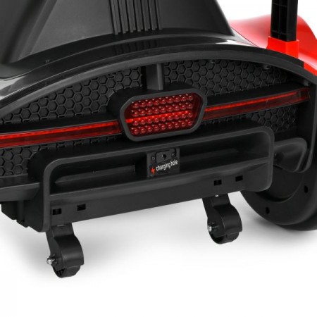 Электрокарта M 6322EBLR-3 на радиоуправлении 2,4G, 2моторы150W, 1акум24V14AH, EVA, музыка, свет, кожа, красный Электрокарта M 6322EBLR-3 на радиоуправлении 2,4G, 2моторы150W, 1акум24V14AH, EVA, музыка, свет, кожа, красный