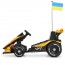 Электрокарта M 6322EBLR-6 на радиоуправлении 2,4G, 2моторы150W, 1акум24V14AH, EVA, музыка, свет, кожа, желтый Электрокарта M 6322EBLR-6 на радиоуправлении 2,4G, 2моторы150W, 1акум24V14AH, EVA, музыка, свет, кожа, желтый