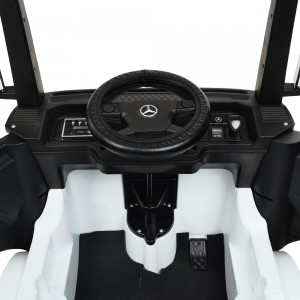 Детский электромобиль Грузовик Bambi M 4208 EBLR-1 Mercedes Actros, белый
