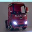 Дитячий електромобіль Вантажівка Bambi M 4208 EBLR-3(2) Mercedes Actros, з причепом, червоний