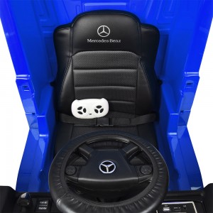 Детский электромобиль Грузовик Bambi M 4208 EBLR-4 Mercedes Actros, синий