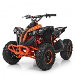 Детский электро квадроцикл для подростков PROFI HB-EATV1000Q-V2, оранжевый