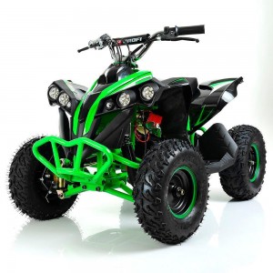 Детский электро квадроцикл для подростков PROFI HB-EATV1000Q-V2, зеленый