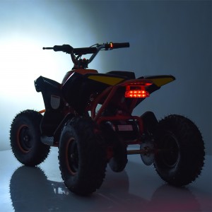 Детский электро квадроцикл для подростков PROFI HB-EATV1000Q2, оранжевый