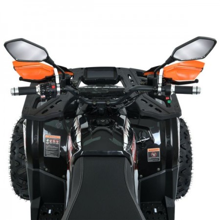 Квадроцикл HB-EATV1450F-P-2-7(MP3) V2 (1шт) мотор 1450W безщіт, 5аккум 12V/20AH, до 50км/год, до 82кг, помаранч+чорний