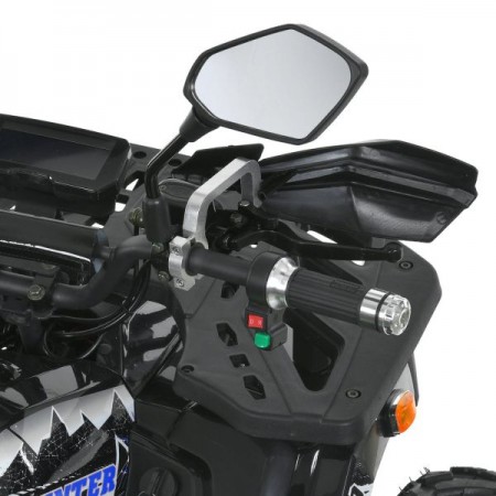 Квадроцикл HB-EATV1450H-2-4(MP3) V2 V2 (1шт) мотор 1450W безщітк., 5акум 12V/20AH, спинка, муз, до 82кг, bluetooth, SD, чорно-синій