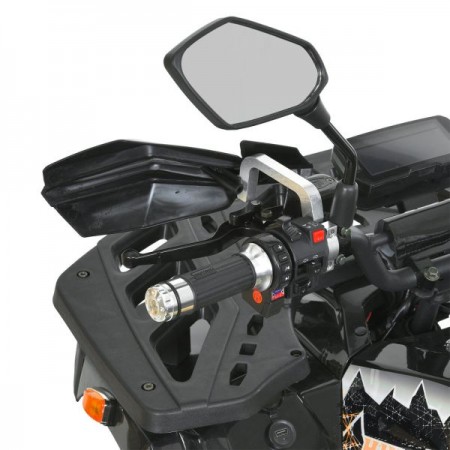 Квадроцикл HB-EATV1450H-2-7(MP3) V2 (1шт) мотор 1450W безщітк, 5акум 12V/20AH, до 82кг, муз,bluetooth., SD,чорно-помаранч.