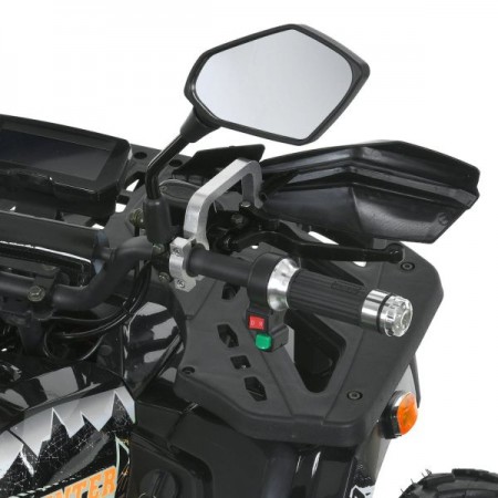 Квадроцикл HB-EATV1450H-2-7(MP3) V2 (1шт) мотор 1450W безщітк, 5акум 12V/20AH, до 82кг, муз,bluetooth., SD,чорно-помаранч.