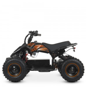 Детский электро квадроцикл для подростков PROFI HB-EATV800B-7S, оранжевый