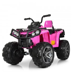 Дитячий електро квадроцикл Bambi M 3999 EBLR-8, рожевий