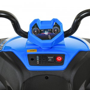 Дитячий електро квадроцикл Bambi M 4131 E-4, синій