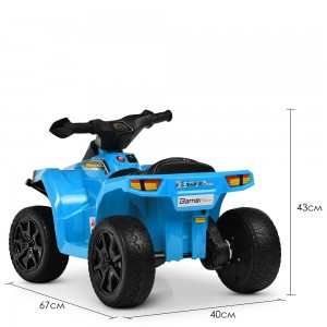 Дитячий електро квадроцикл Bambi M 4207 EL-4, синій