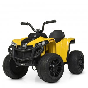 Детский электро квадроцикл Bambi M 4229 EBR-6, желтый