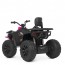 Детский электро квадроцикл Bambi M 4624 EBLR-2-8 (24V), черно-розовый