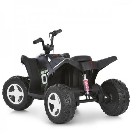 Квадроцикл M 6283EL-1-2 2*35W,1*12V7-9AH, муз, свет, шкір.сидіння, BLUETOOTH, MP3, USB, EVA, біло-чорний