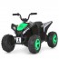 Квадроцикл M 6283EL-5 2*35W,1*12V7-9AH, муз, світло, шкір.сидіння, BLUETOOTH, MP3, USB, EVA, зелений