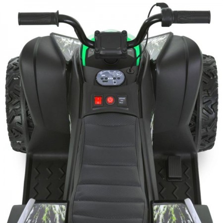 Квадроцикл M 6283EL-5 2*35W,1*12V7-9AH, муз, світло, шкір.сидіння, BLUETOOTH, MP3, USB, EVA, зелений Квадроцикл M 6283EL-5 2*35W,1*12V7-9AH, муз, світло, шкір.сидіння, BLUETOOTH, MP3, USB, EVA, зелений