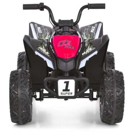 Квадроцикл M 6283EL-8 2*35W,1*12V7-9AH, муз, світло, шкір.сидіння, BLUETOOTH, MP3, USB, EVA, розовий Квадроцикл M 6283EL-8 2*35W,1*12V7-9AH, муз, світло, шкір.сидіння, BLUETOOTH, MP3, USB, EVA, розовий