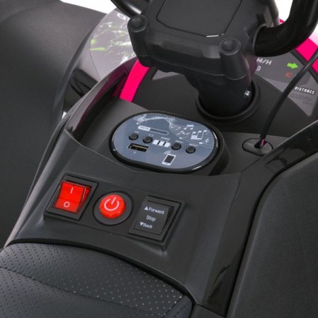 Квадроцикл M 6283EL-8 2*35W,1*12V7-9AH, муз, світло, шкір.сидіння, BLUETOOTH, MP3, USB, EVA, розовий Квадроцикл M 6283EL-8 2*35W,1*12V7-9AH, муз, світло, шкір.сидіння, BLUETOOTH, MP3, USB, EVA, розовий
