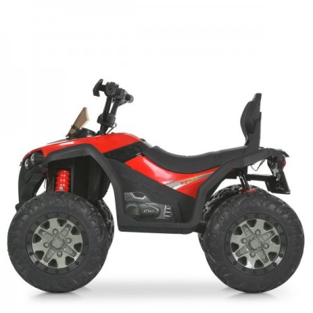 Квадроцикл M 6294EL-3 2мотори45W, 1акум12V9AH, EVA, MP3, USB, TF, BLUETOOTH, шкіра, музика, світло, червоний
