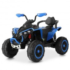 Квадроцикл M 6381EBLR-4 2.4G на радиоуправлении, 1*12V7AH, 2*45W, MP3, USB, BLUETOOTH, TF, EVA, шкіра, музыка, свет, синій Квадроцикл M 6381EBLR-4 2.4G на радиоуправлении, 1*12V7AH, 2*45W, MP3, USB, BLUETOOTH, TF, EVA, шкіра, музыка, свет, синій