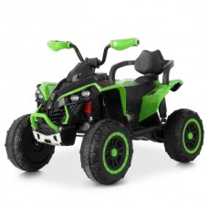 Квадроцикл M 6381EBLR-5 2.4G на радіокеруванні, 1*12V7AH, 2*45W, MP3, USB, BLUETOOTH, TF, EVA, шкіра, музика, світло, зелений Квадроцикл M 6381EBLR-5 2.4G на радіокеруванні, 1*12V7AH, 2*45W, MP3, USB, BLUETOOTH, TF, EVA, шкіра, музика, світло, зелений