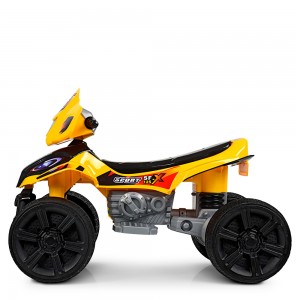 Детский электро квадроцикл Bambi ZP5118 E-6, желтый