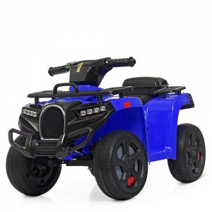 Детский электро квадроцикл Bambi ZP5258 E-4, синий