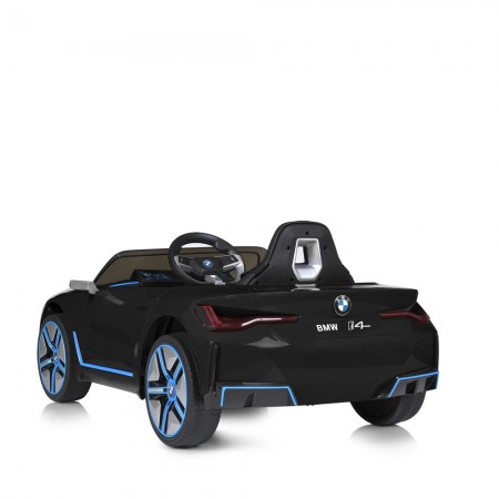 Дитячий електромобіль Bambi JE 1009 EBLR-2 BMW i4, чорний Дитячий електромобіль Bambi JE 1009 EBLR-2 BMW i4, чорний