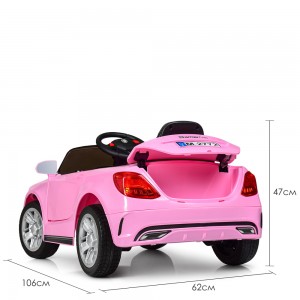 Детский электромобиль Bambi M 2772 EBLR-8 Mercedes AMG, розовый