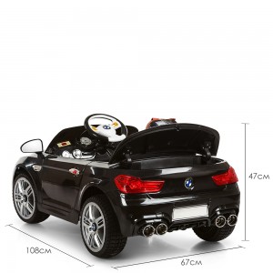 Детский электромобиль Bambi M 2773 EBLR-2 BMW, черный