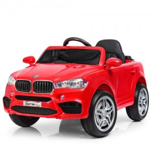 Детский электромобиль Джип Bambi M 3180-1 EBLR-3 BMW X5, красный