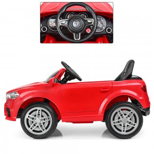 Детский электромобиль Джип Bambi M 3180-1 EBLR-3 BMW X5, красный