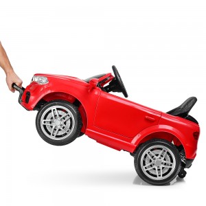Дитячий електромобіль Джип Bambi M 3180-1 EBLR-3 BMW X5, червоний