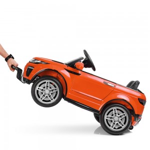 Дитячий електромобіль Джип Bambi M 3213 EBLR-7 Land Rover, оранжевий