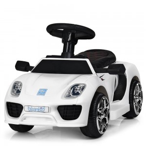 Детский электромобиль каталка толокар Bambi M3592-1 L-1 Porsche, белый