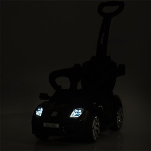 Детский электромобиль каталка толокар Bambi M3592-1 L-2 Porsche, черный
