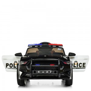 Детский электромобиль Bambi M 3632-1 EBLR-2-1 Ford Mustang Полиция, черный